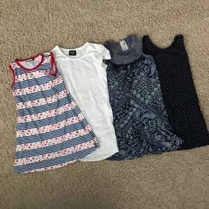Set of 4 girls dresses